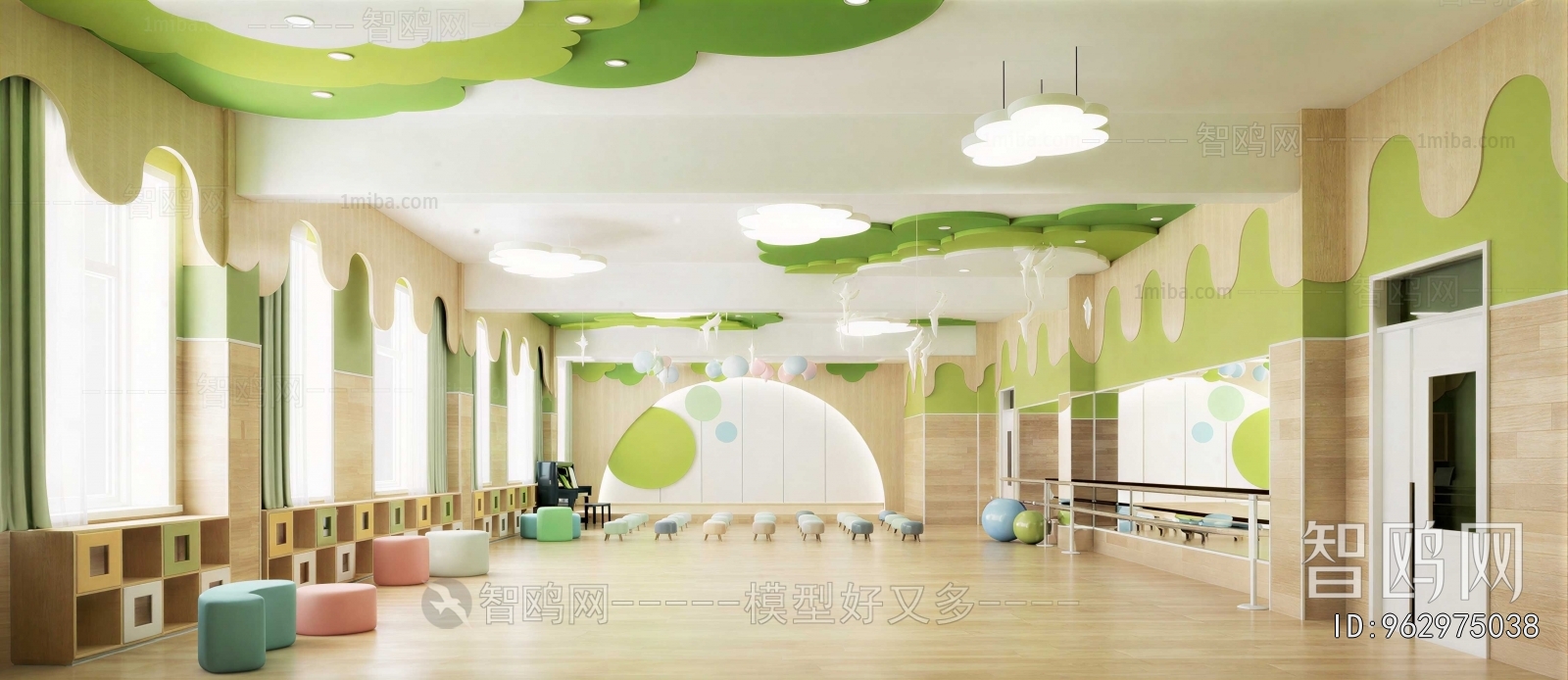 Modern Children's Playroom