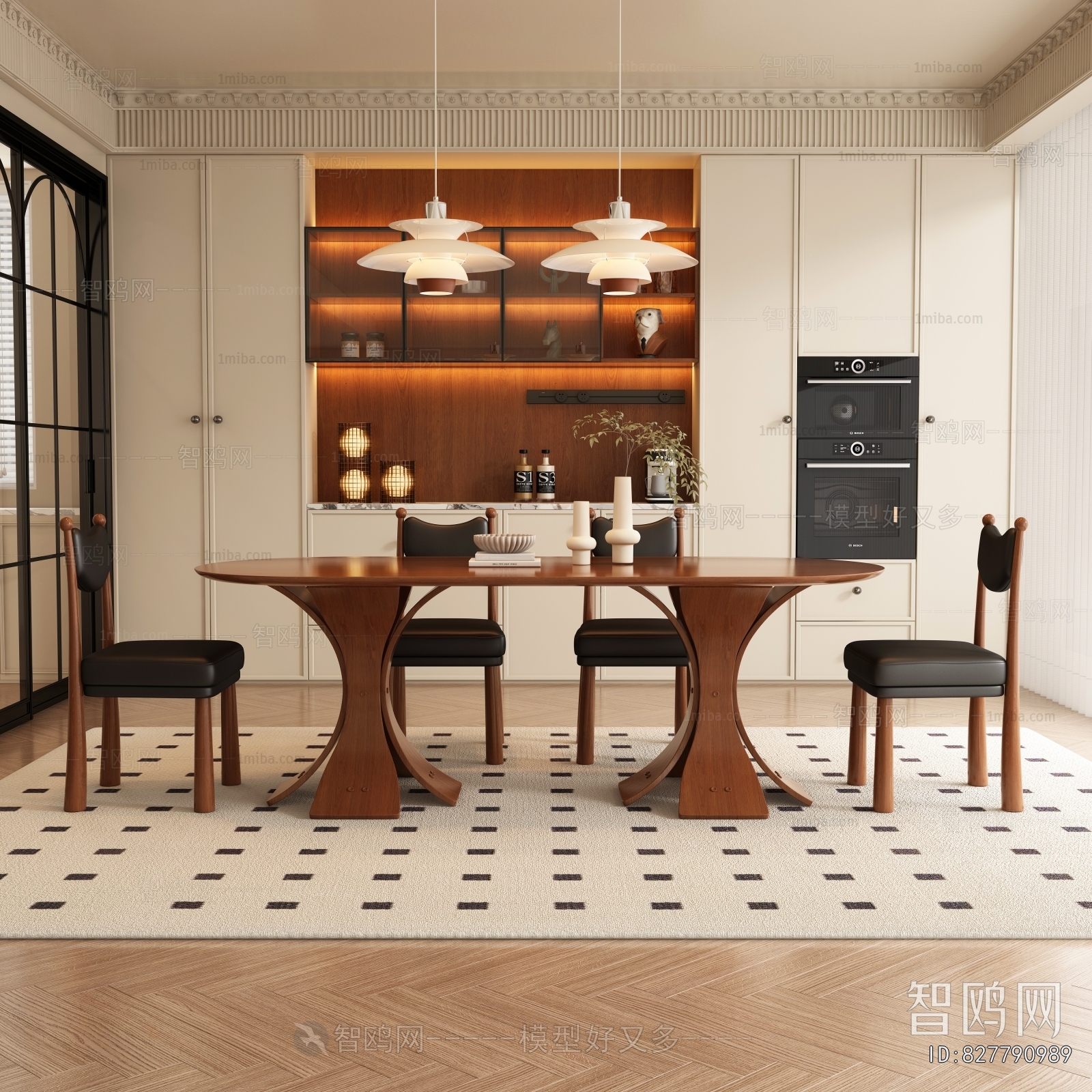 French Style Dining Table And Chairs