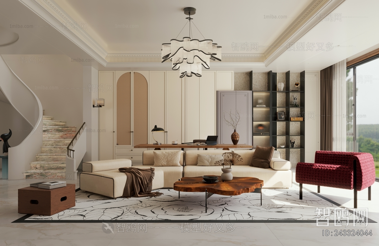 French Style A Living Room