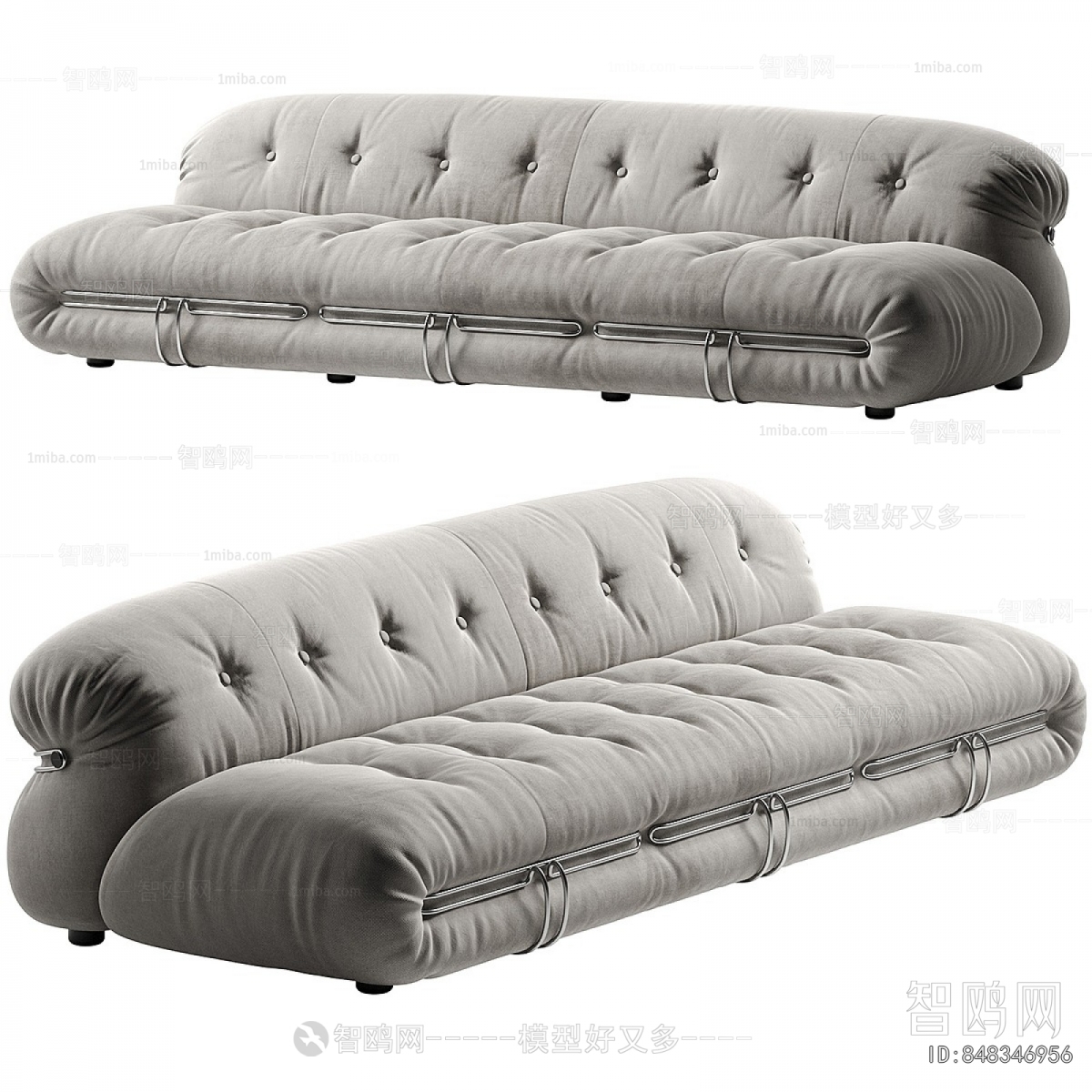 Modern Three-seat Sofa