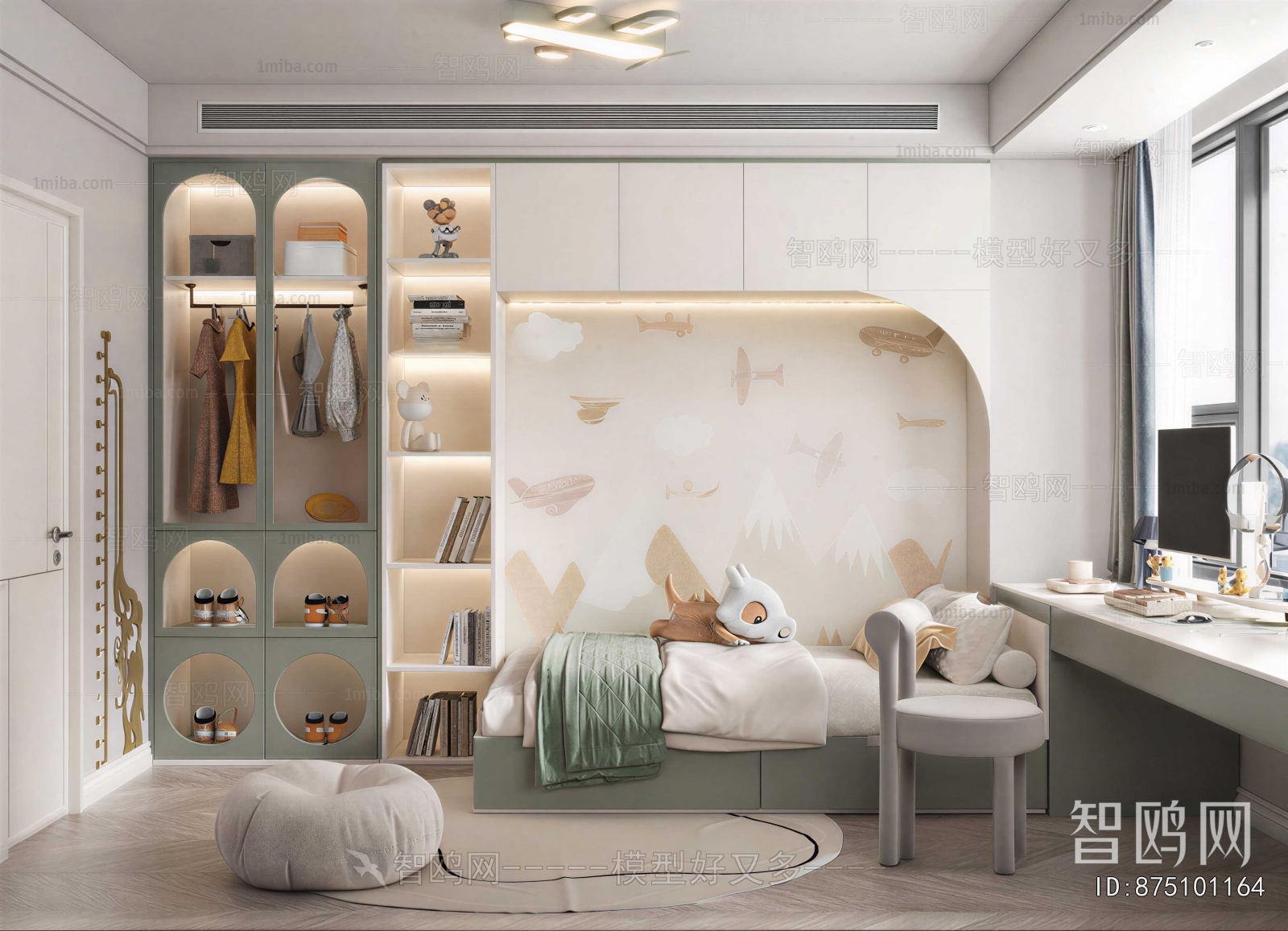 Modern Girl's Room Daughter's Room