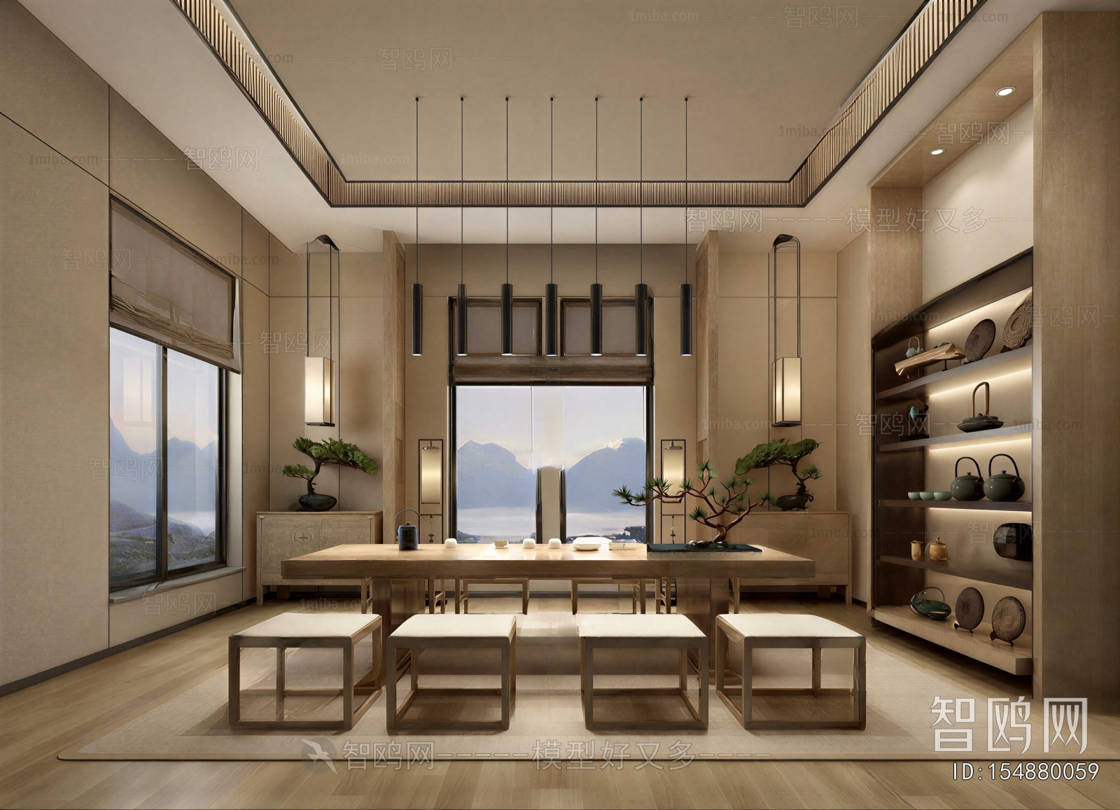 New Chinese Style Tea House