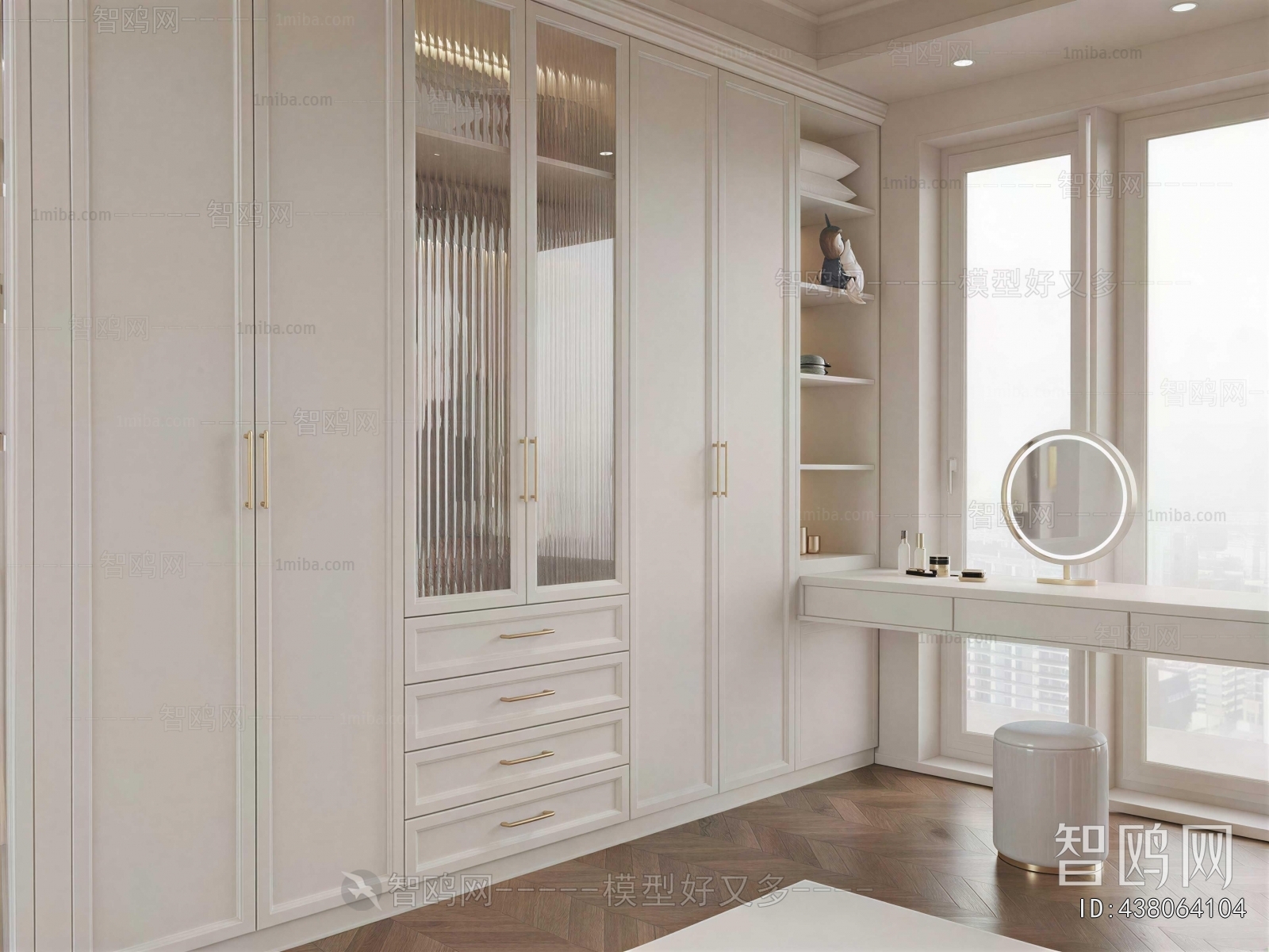 Modern Clothes Storage Area