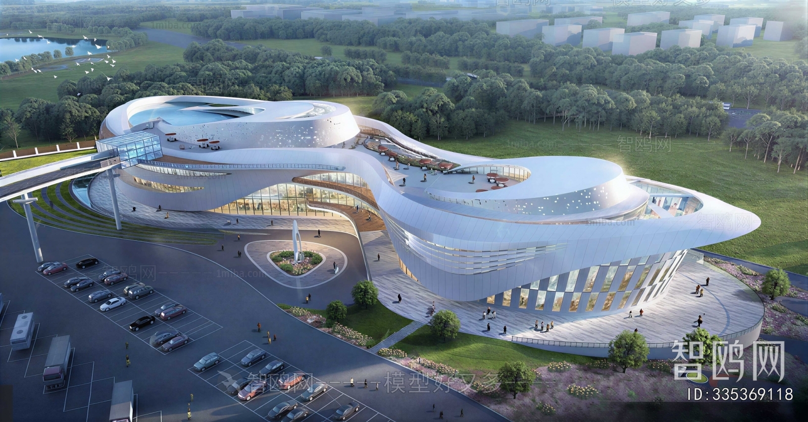 Modern Appearance Of Commercial Building