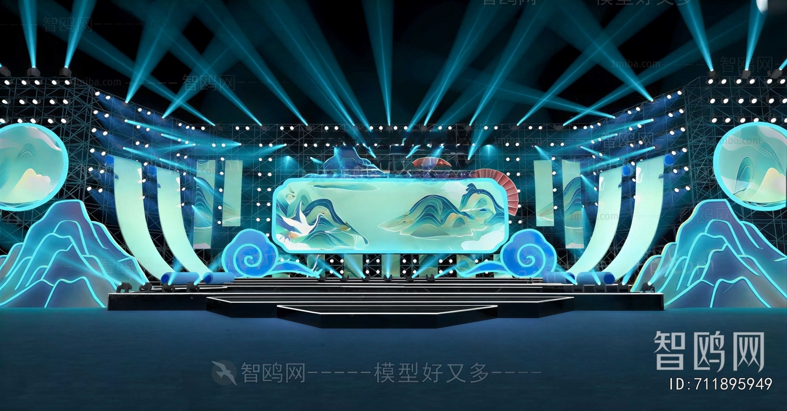 New Chinese Style Stage Performance