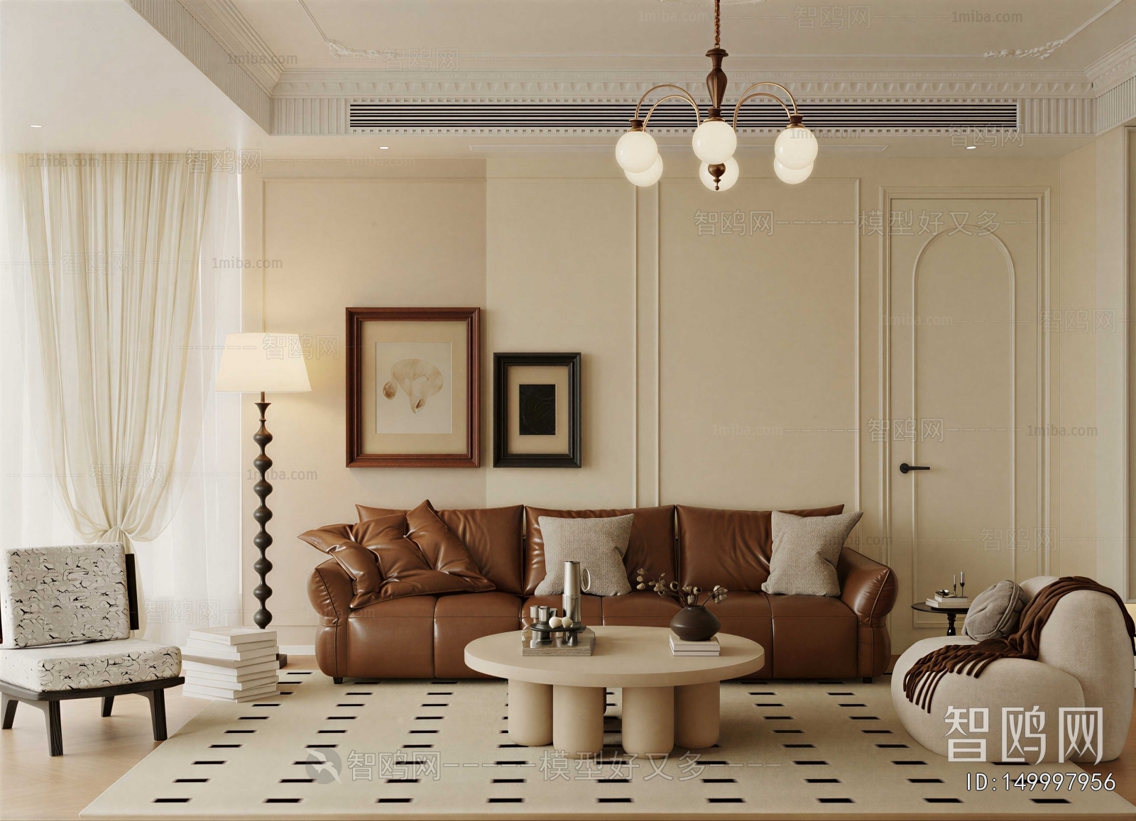 French Style A Living Room