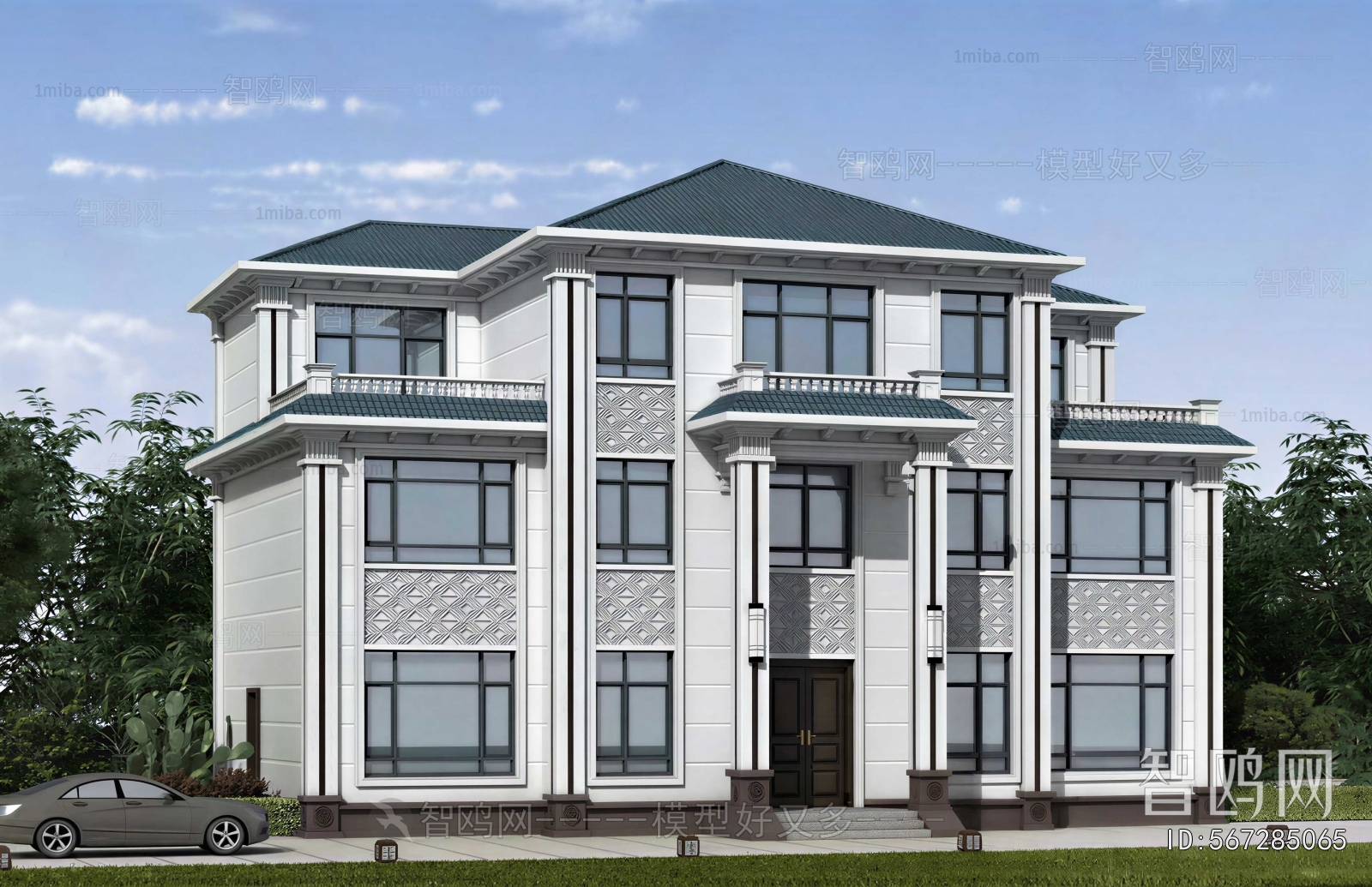 New Chinese Style Detached Villa