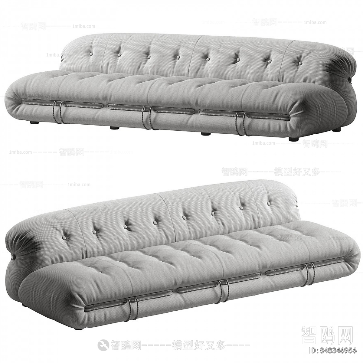 Modern Three-seat Sofa