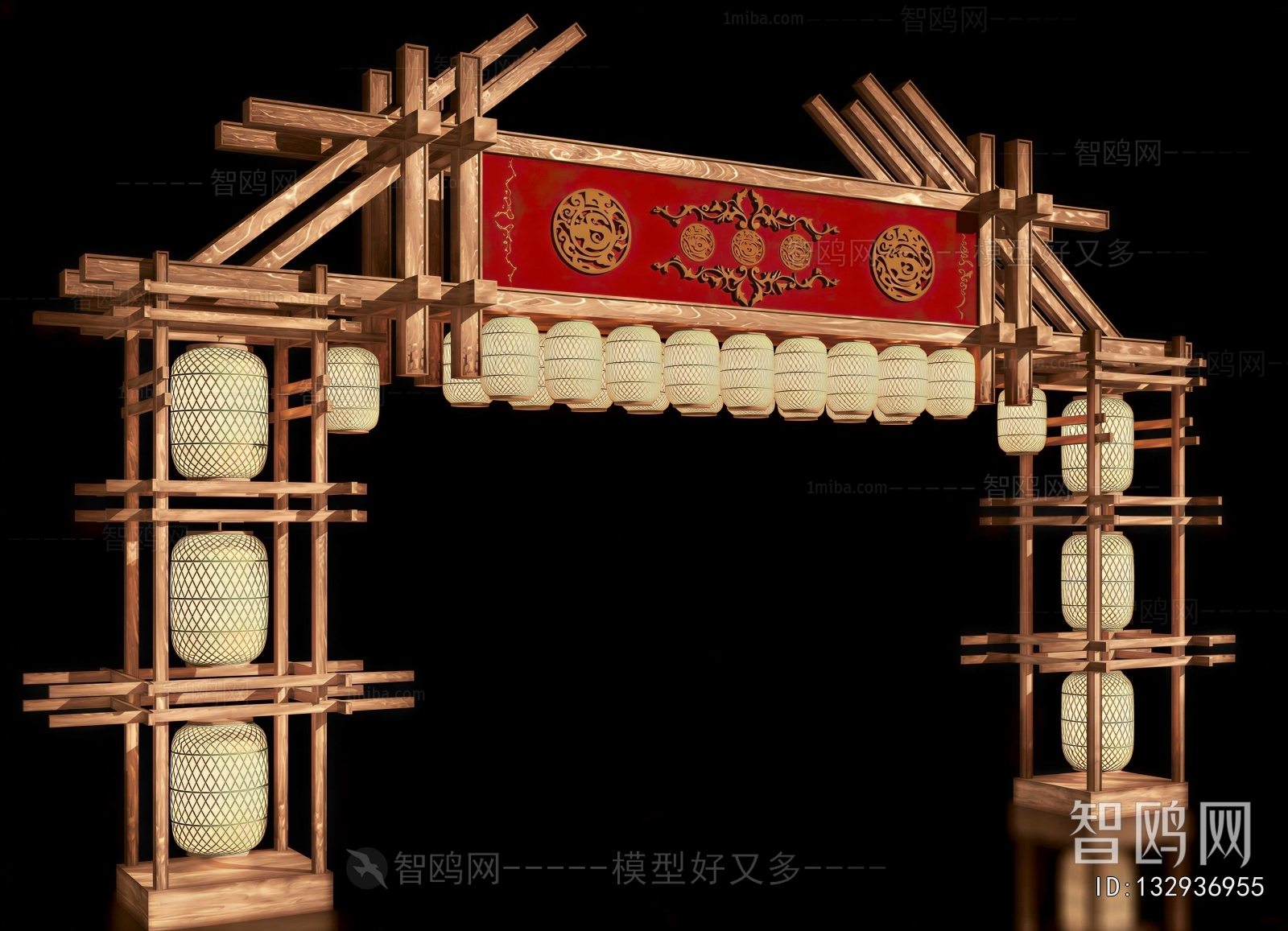 New Chinese Style Facade Element