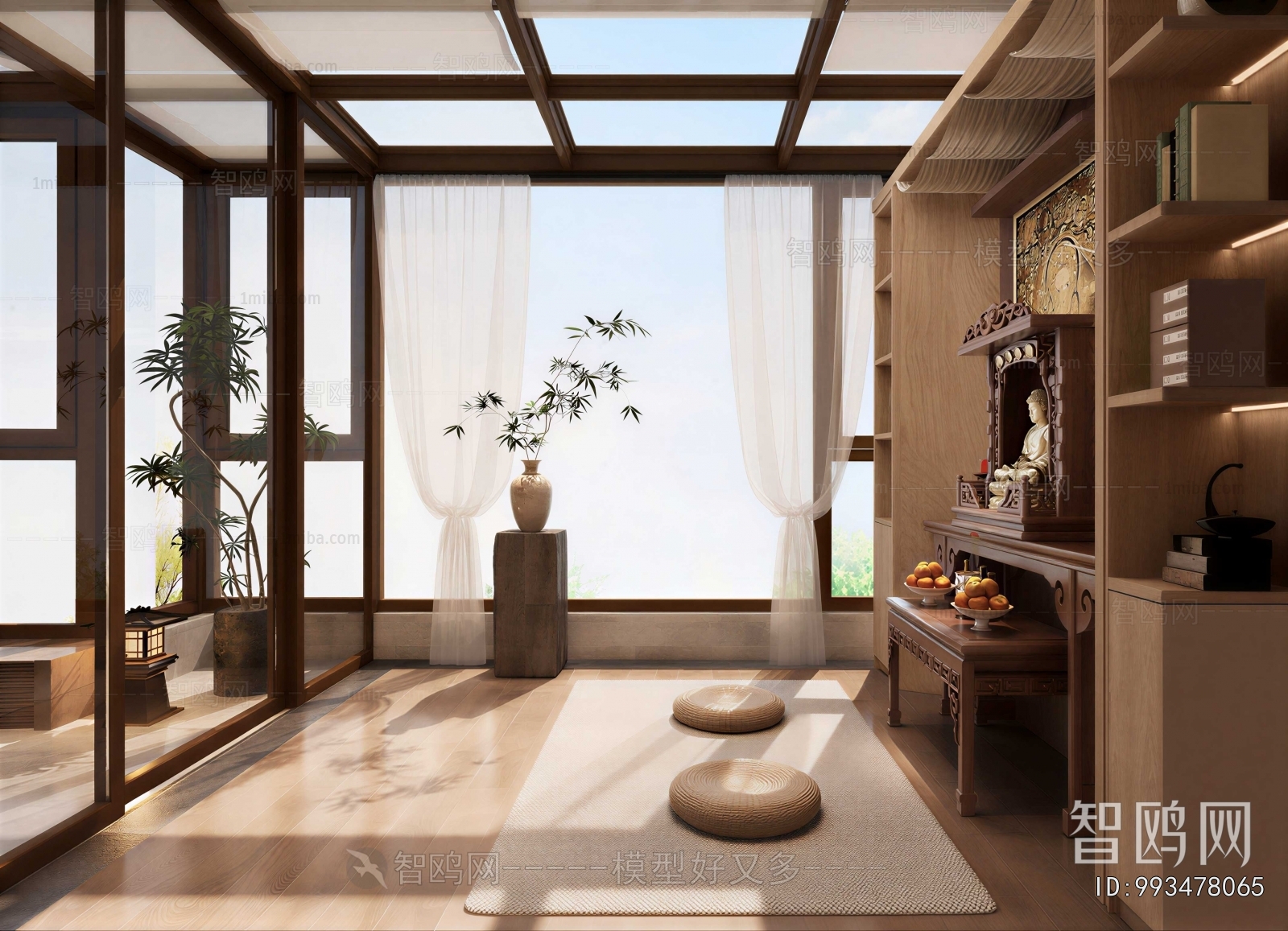 New Chinese Style Temple