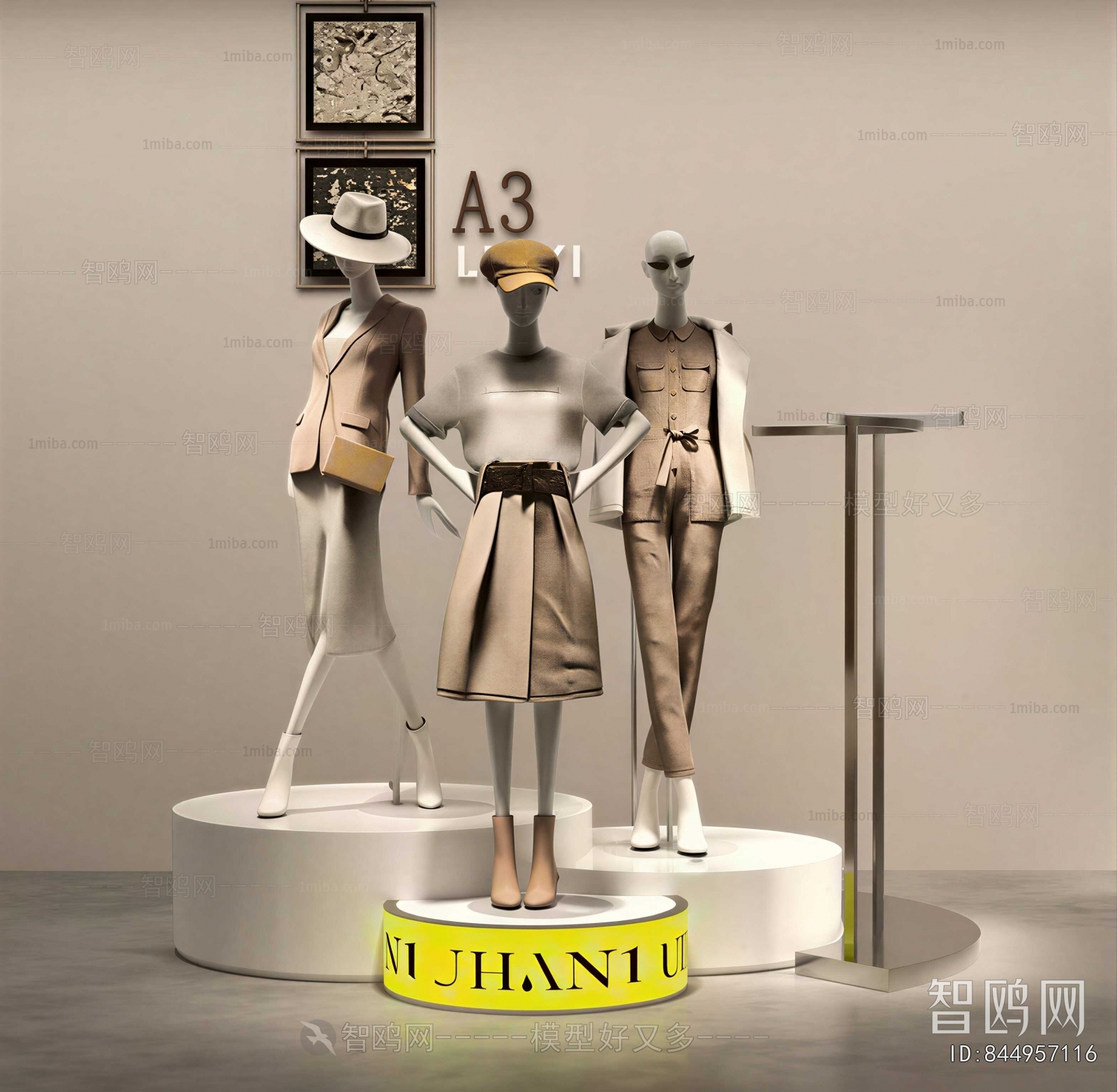 Modern Fashion Model