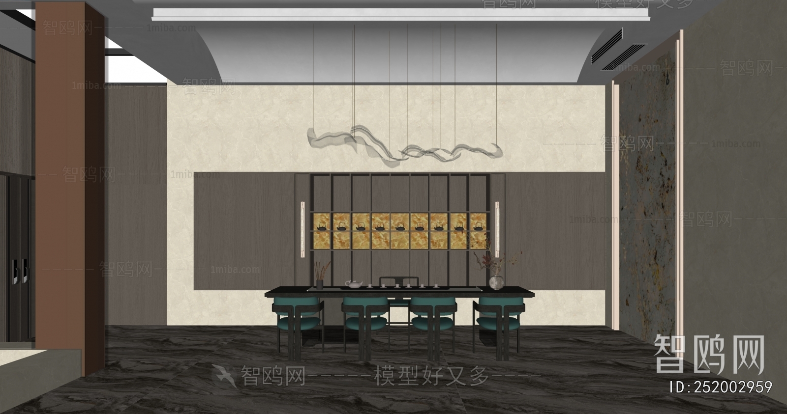 New Chinese Style Tea House