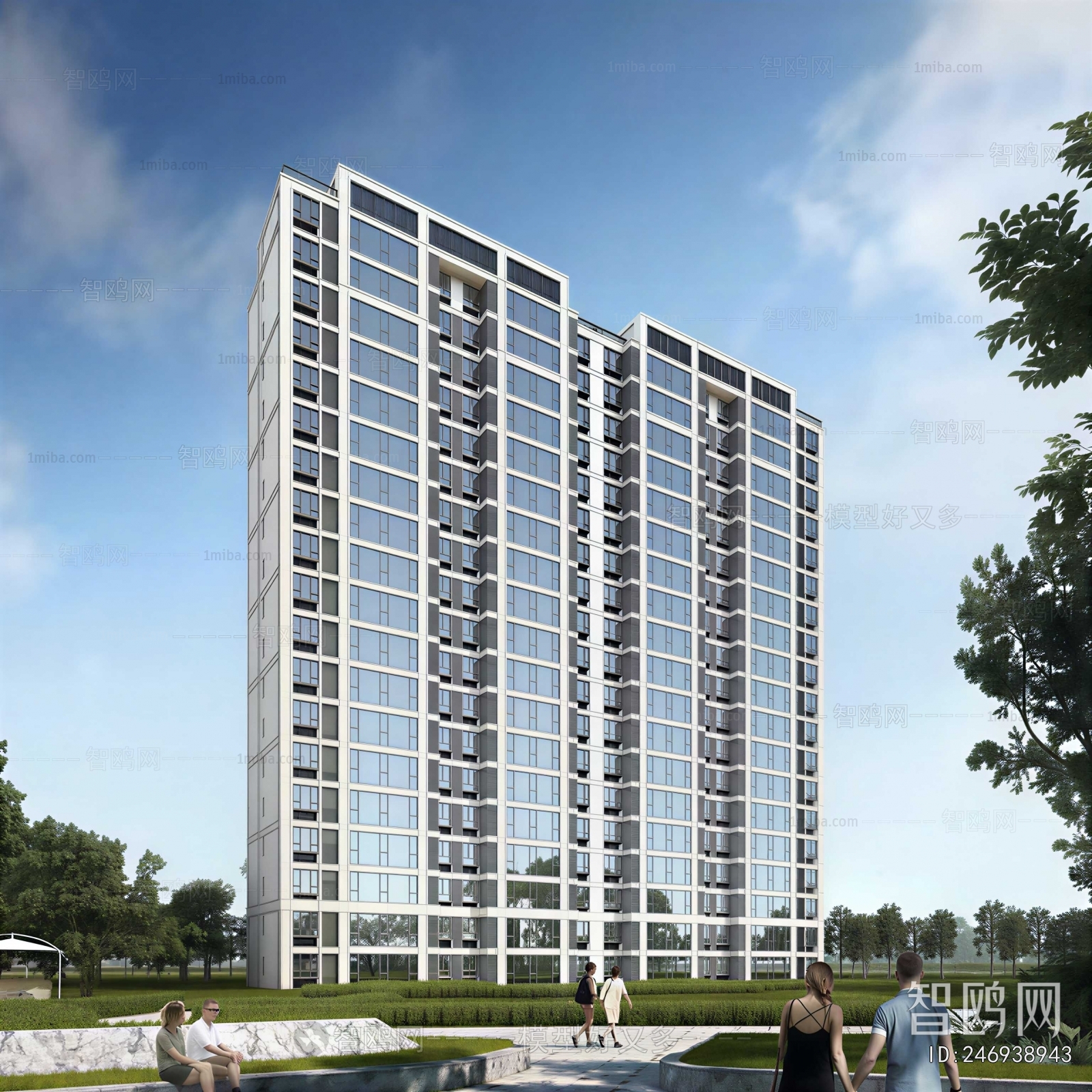 Modern Residential Building