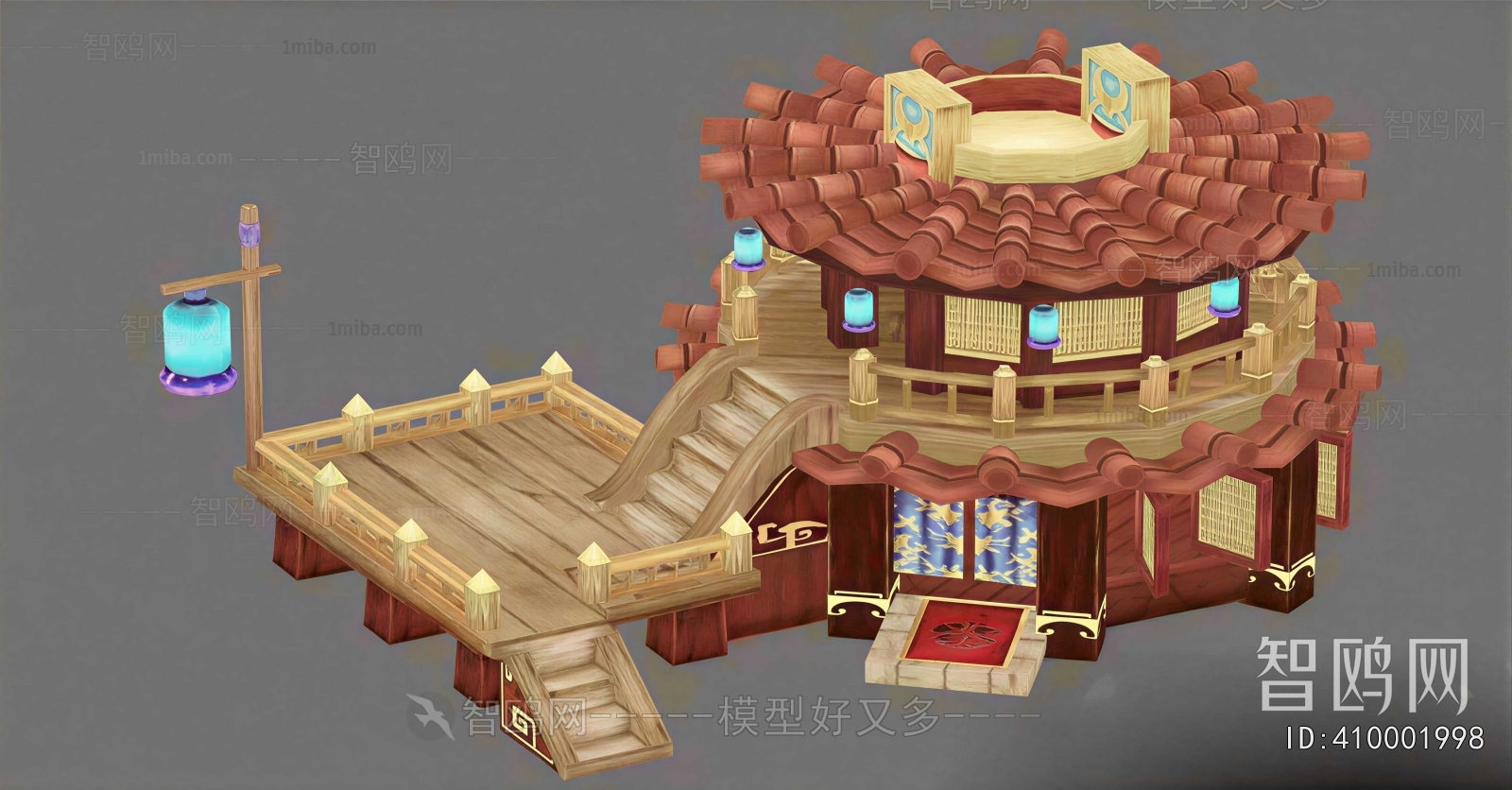 New Chinese Style Cartoon House