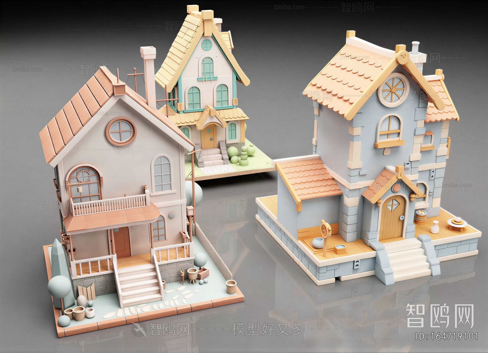 Modern Cartoon House