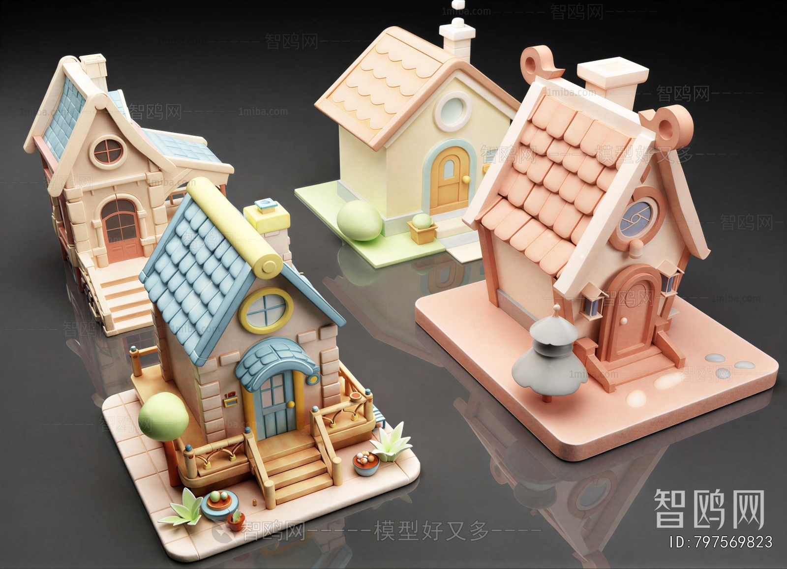 Modern Cartoon House