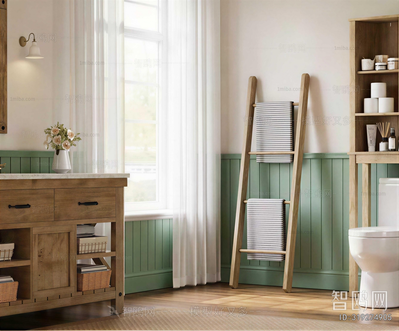 American Style Bathroom Cabinet