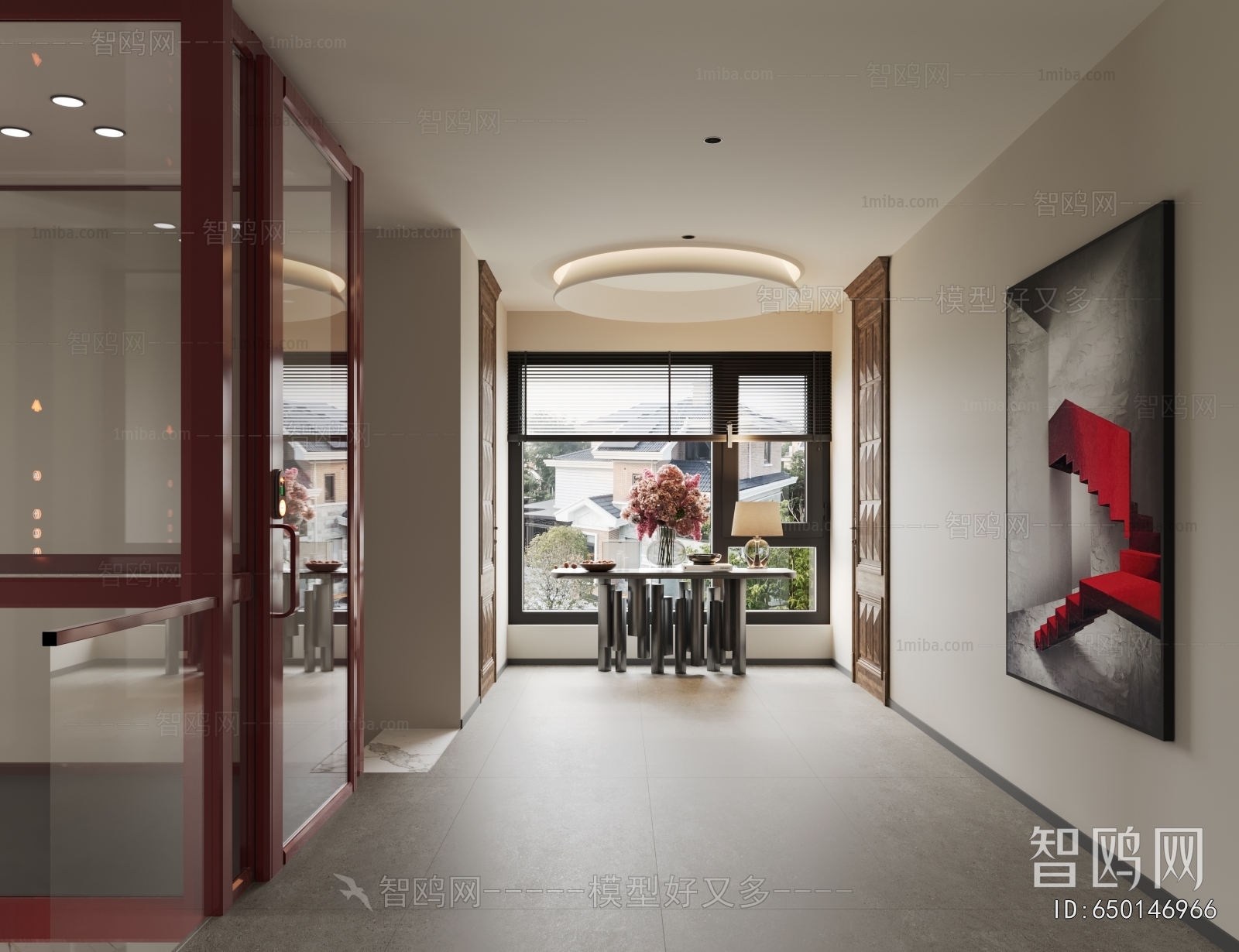 Modern Clothes Storage Area