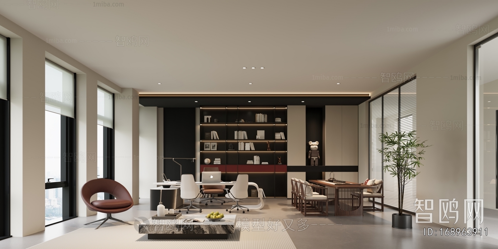 Modern Manager's Office