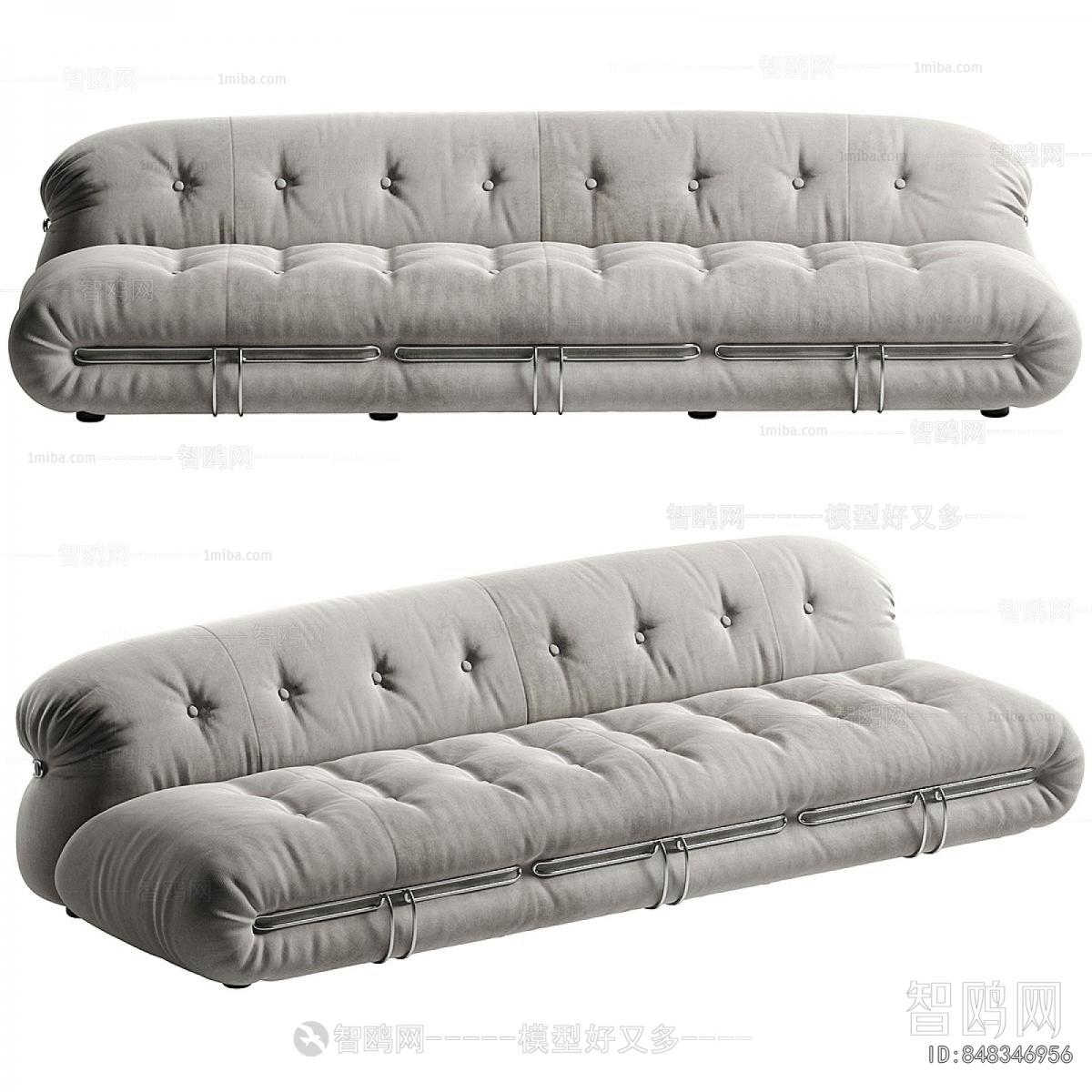 Modern Three-seat Sofa