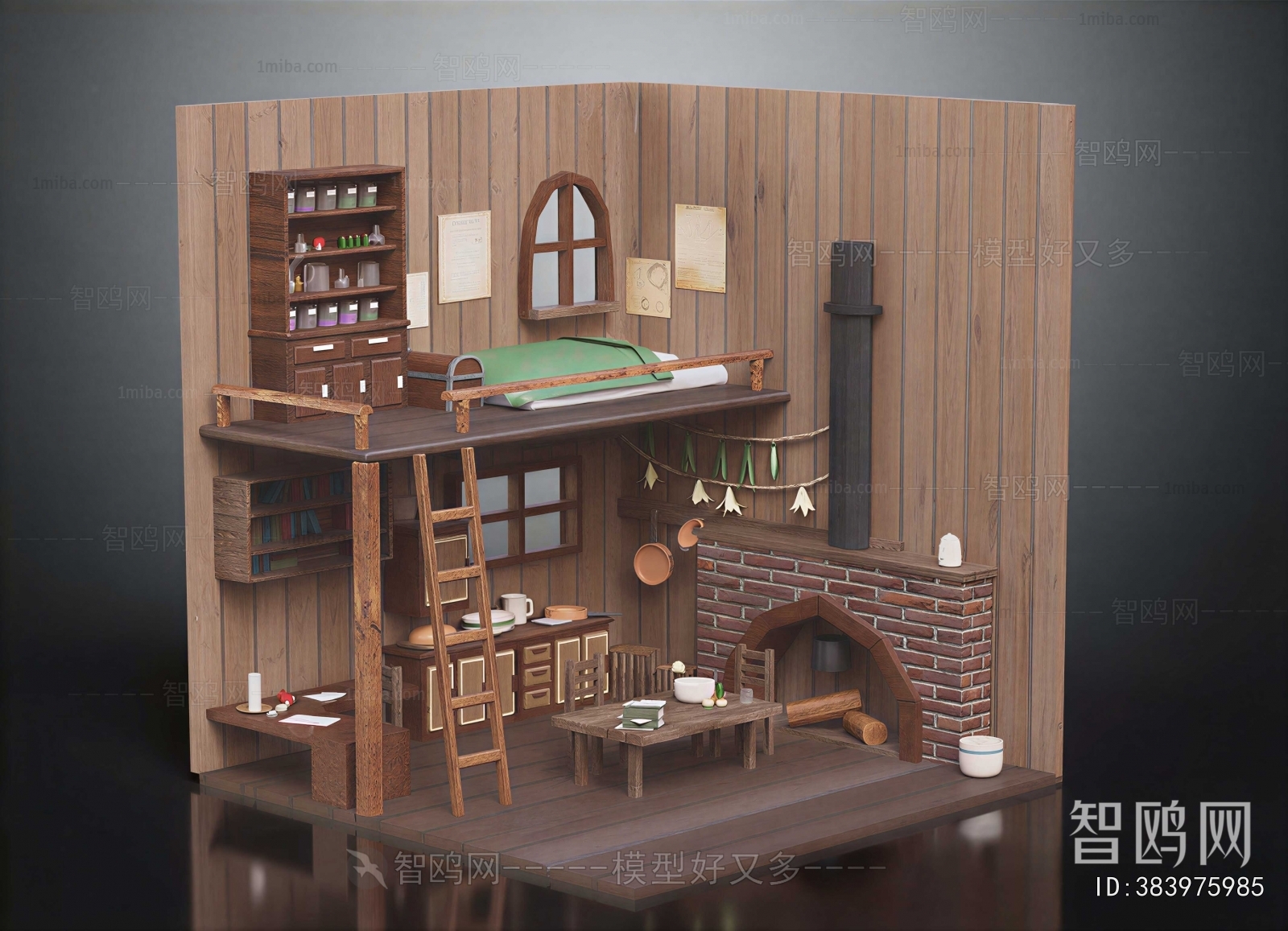 Modern Cartoon House