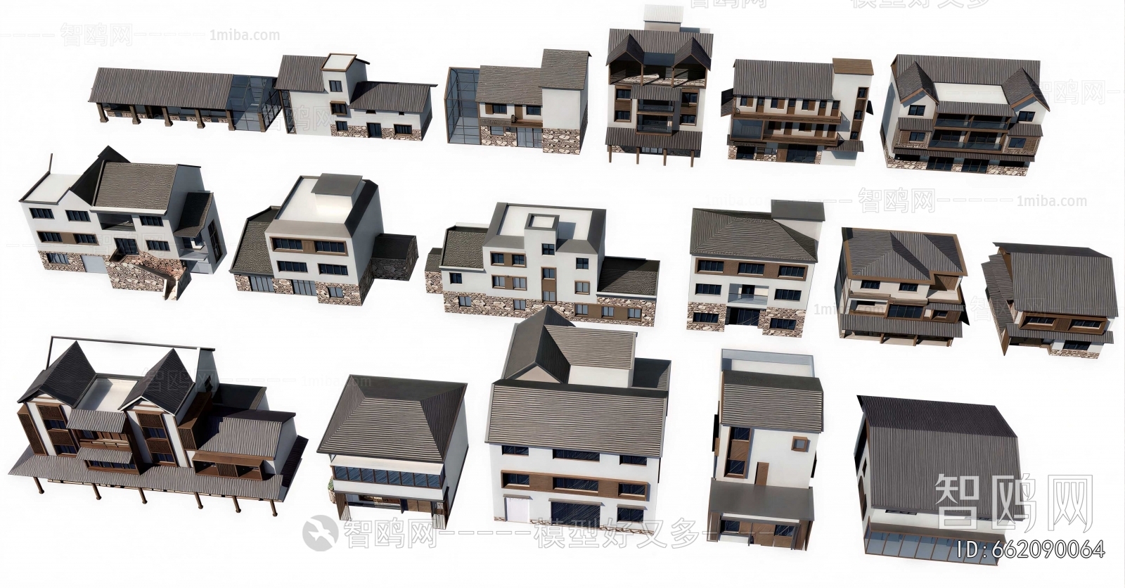 New Chinese Style Residential Building