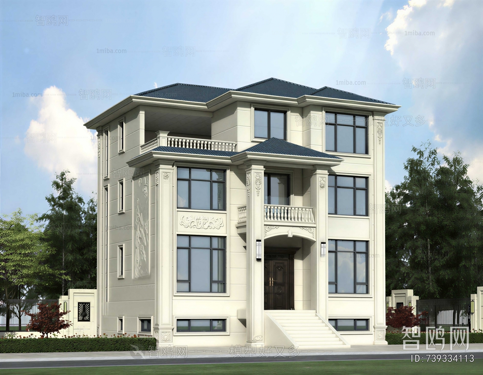 New Chinese Style Detached Villa