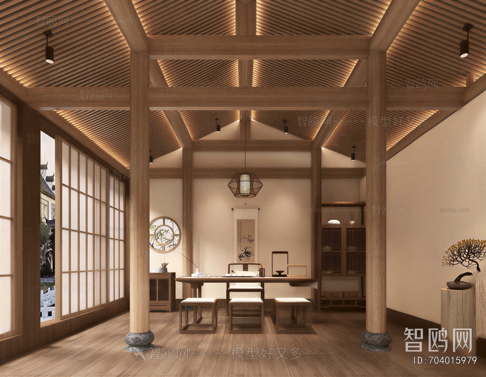 New Chinese Style Tea House