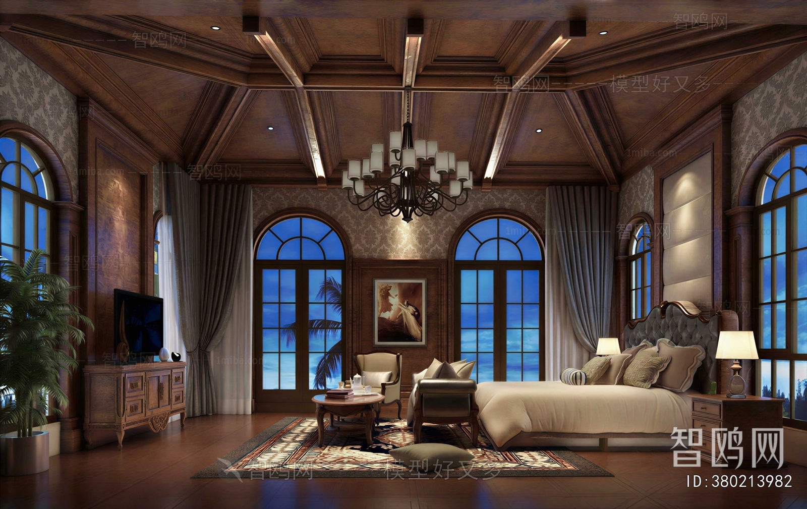 American Style Bedroom