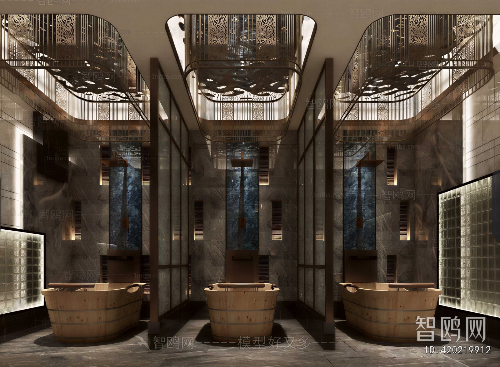 New Chinese Style Bath Center