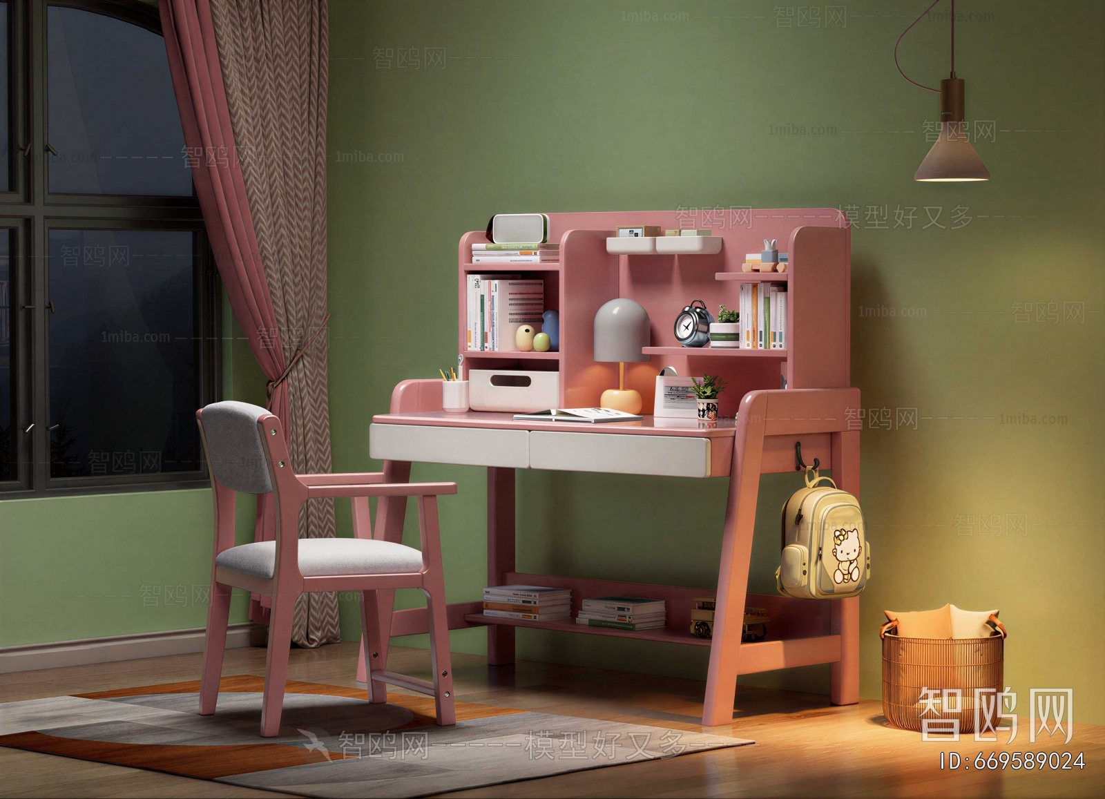 Modern Computer Desk And Chair