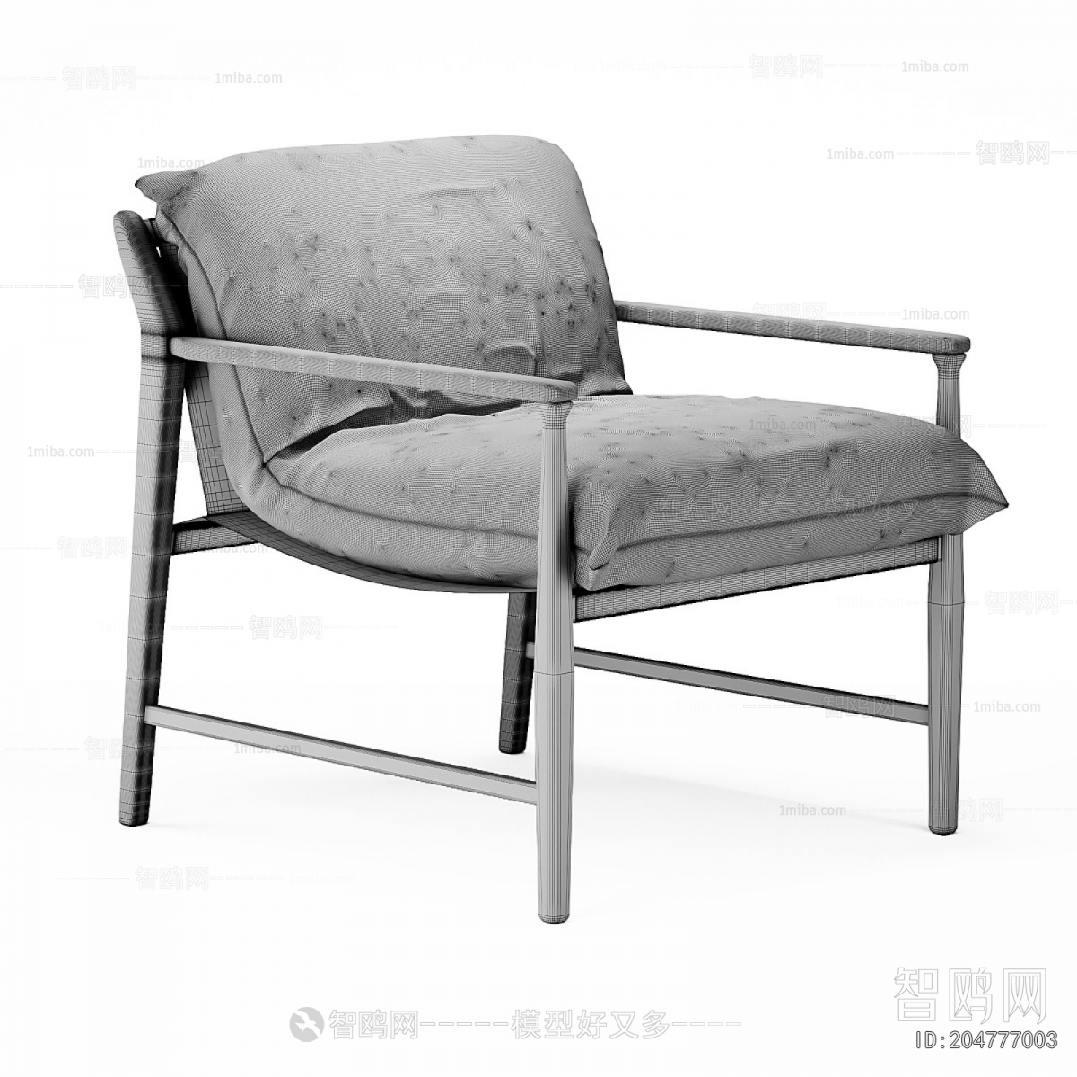 Nordic Style Lounge Chair