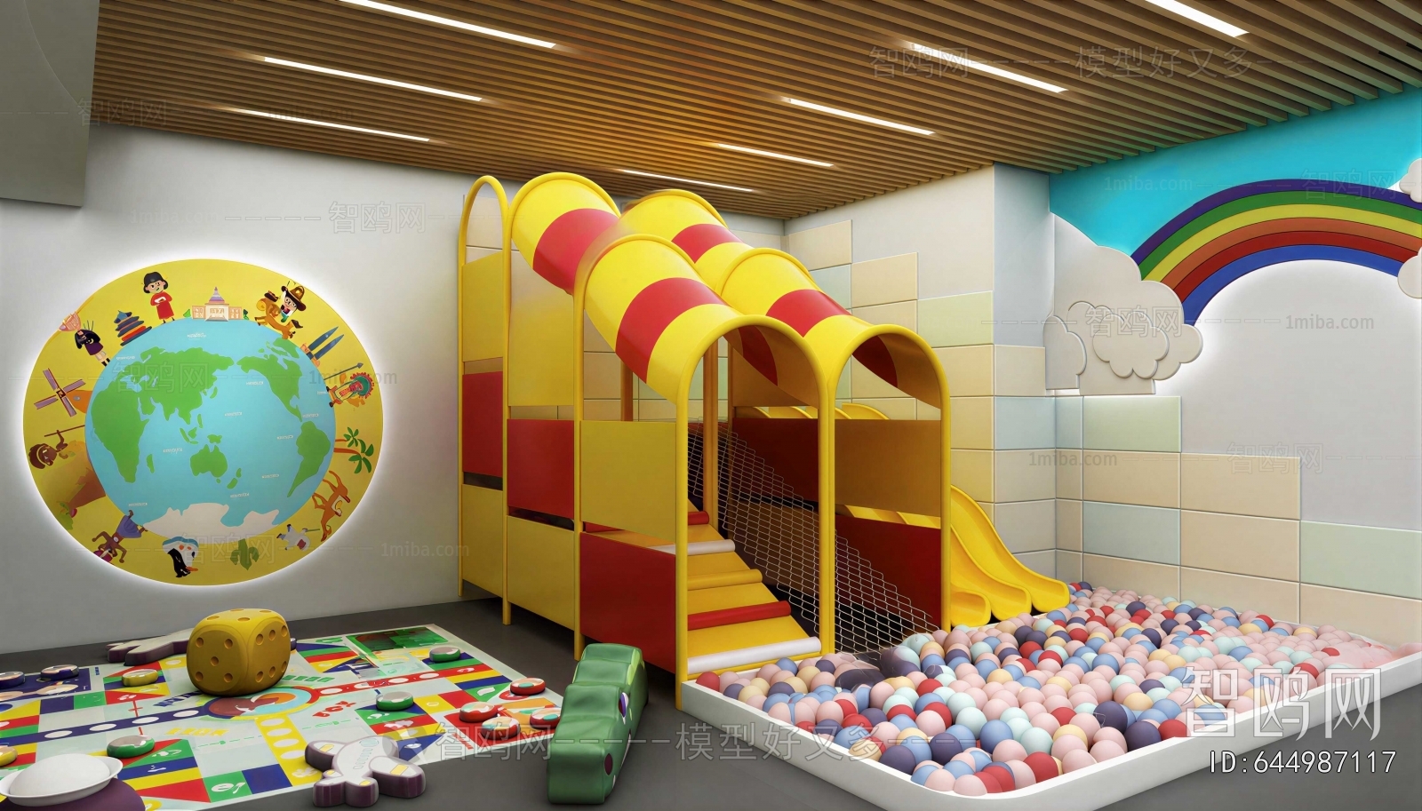 Modern Children's Amusement Park