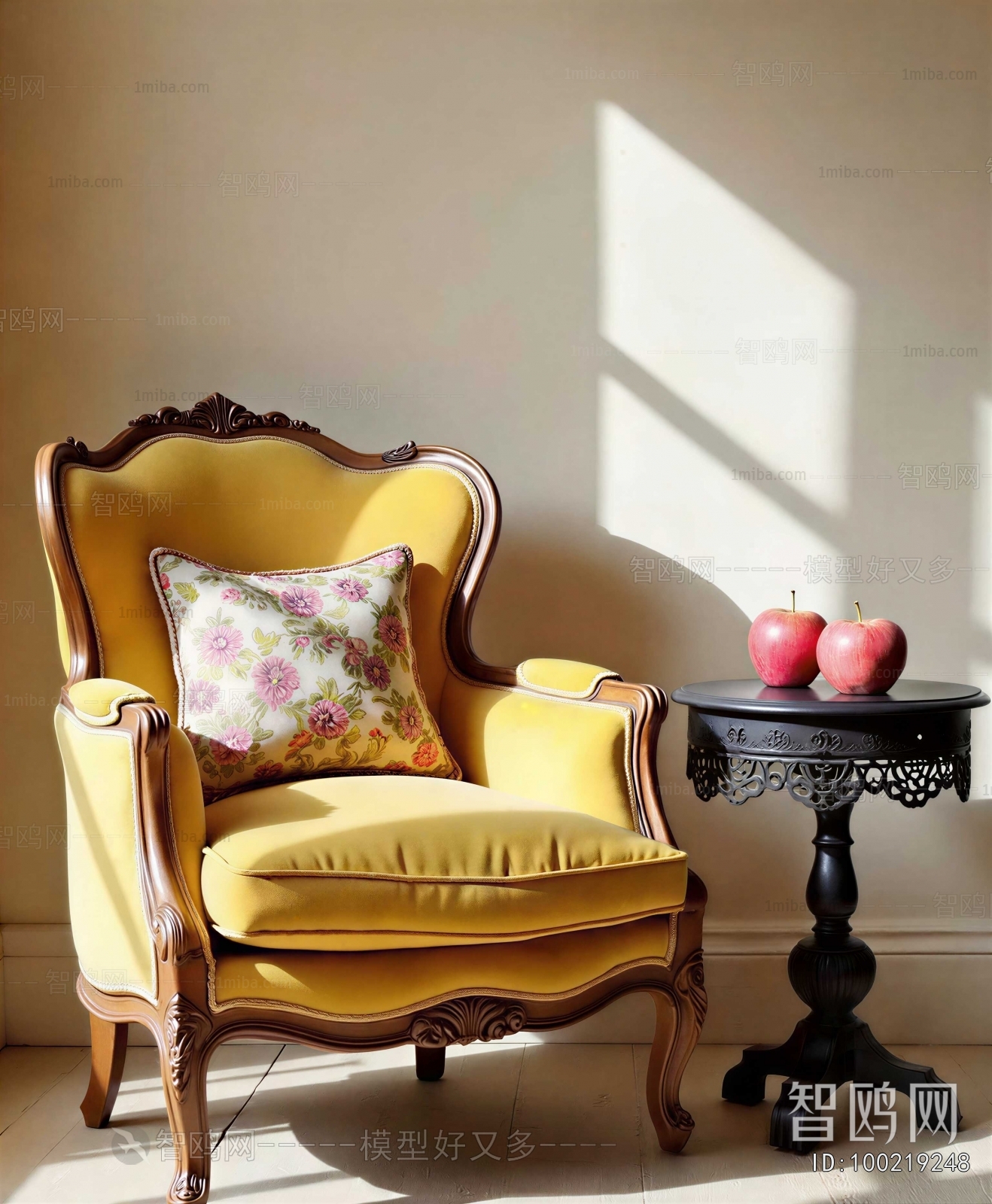 European Style Single Sofa