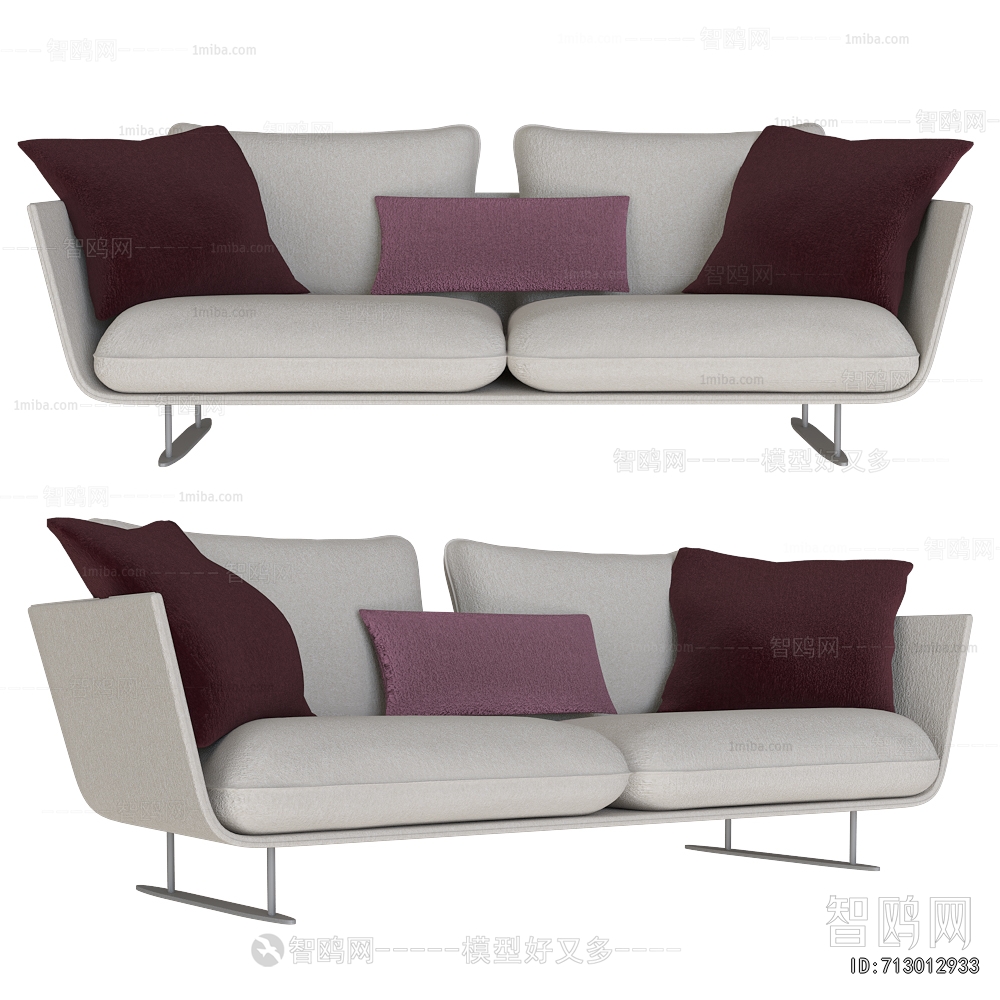Modern Three-seat Sofa