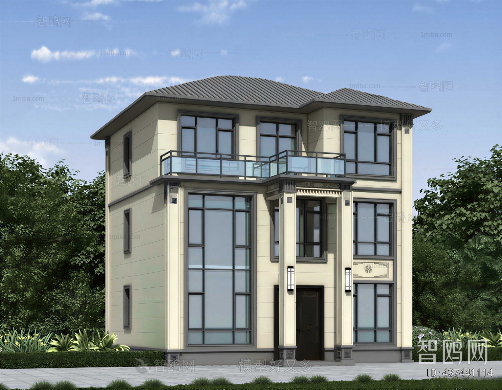 New Chinese Style Detached Villa