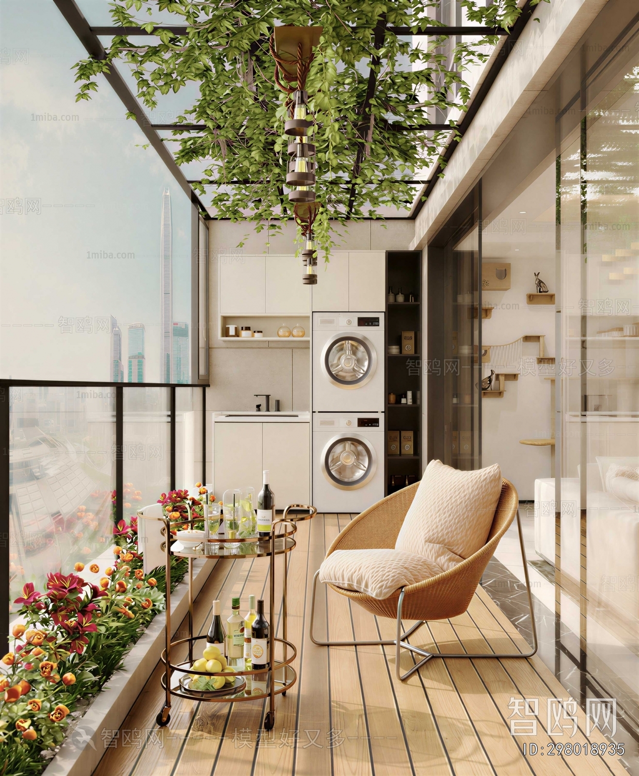 Modern Leisure Balcony