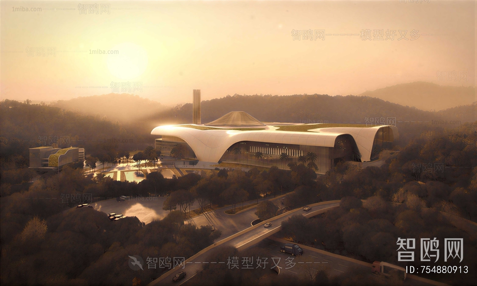 Modern Public Building