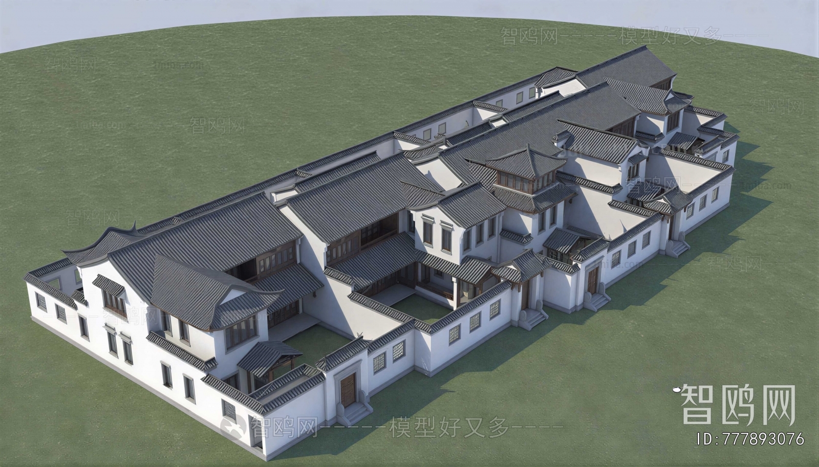 Chinese Style Residential Building