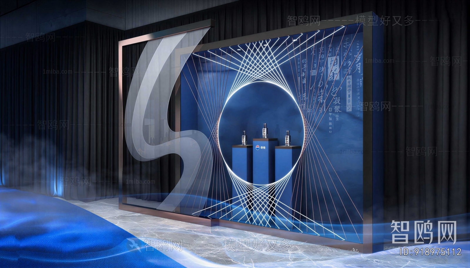 New Chinese Style Exhibition Hall