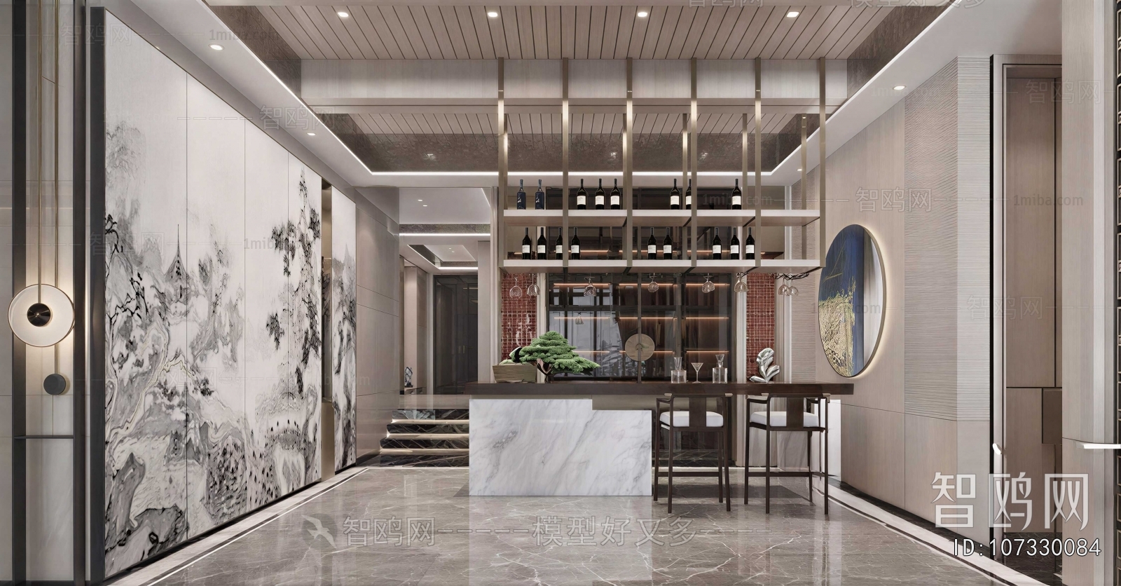 New Chinese Style Club Space