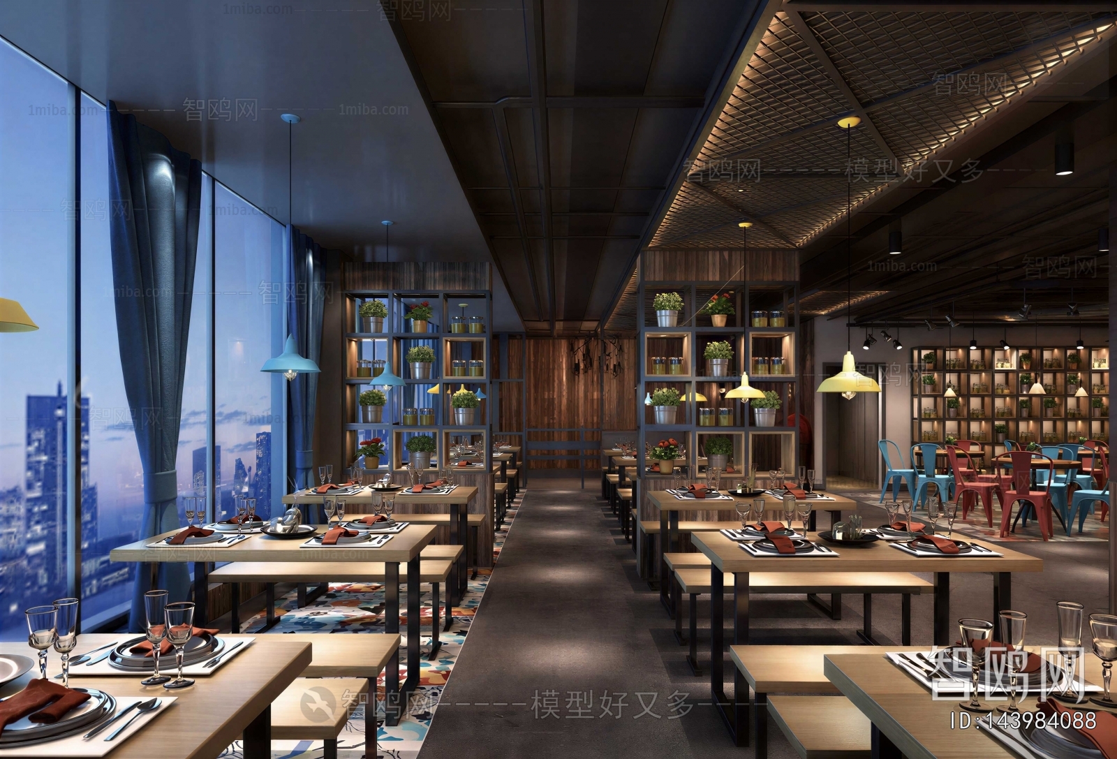 Industrial Style Restaurant