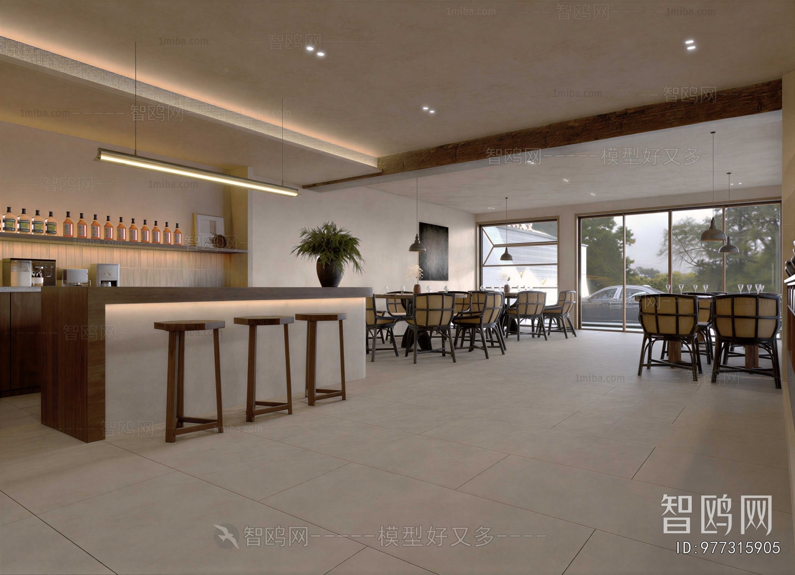 Wabi-sabi Style Residential Hostel