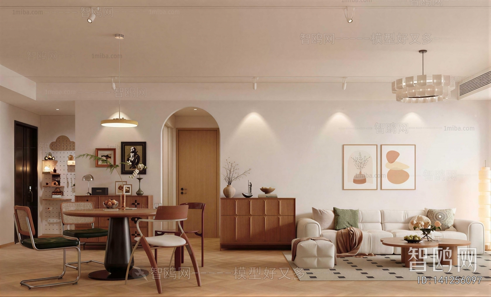 Nordic Style A Living Room