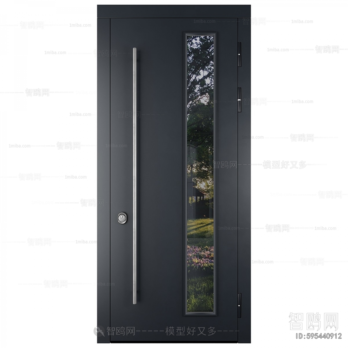Modern Solid Wood Door