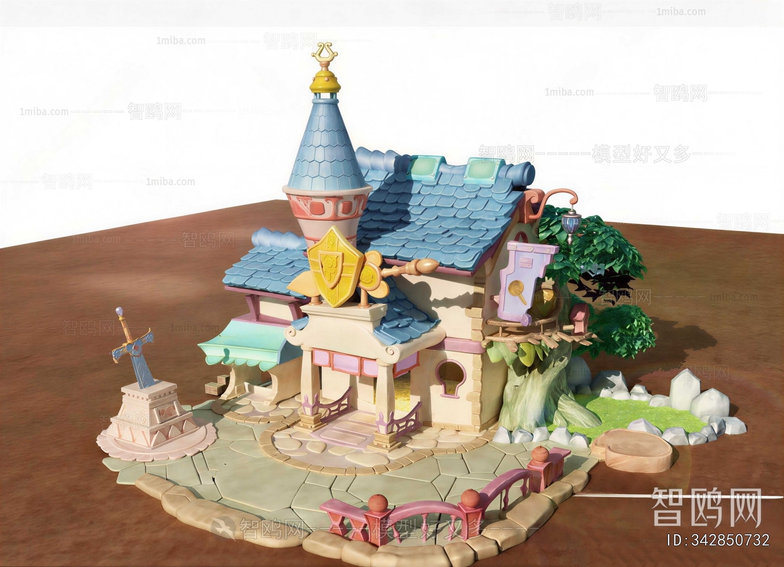 Modern Cartoon House