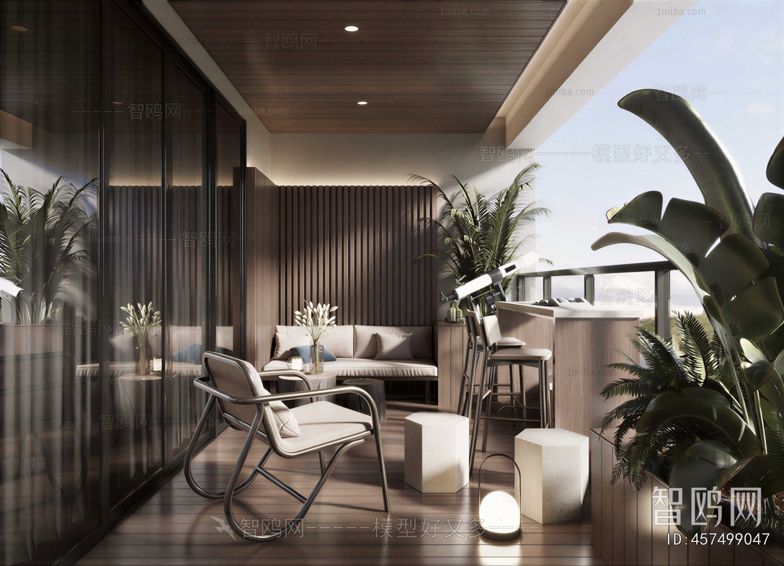 Modern Leisure Balcony