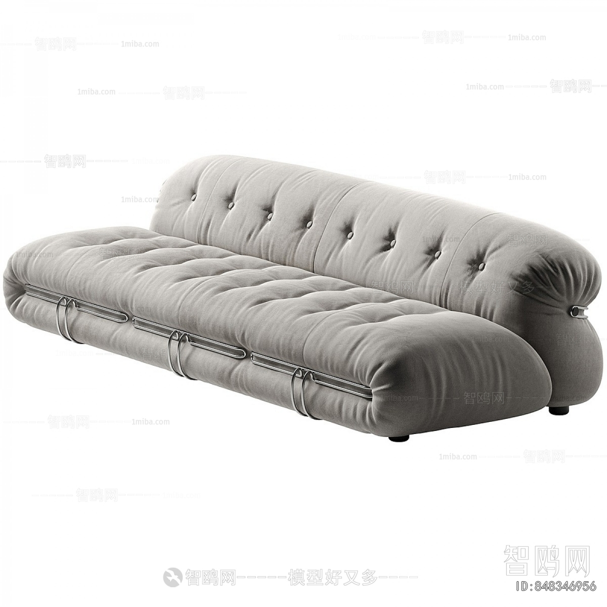 Modern Three-seat Sofa