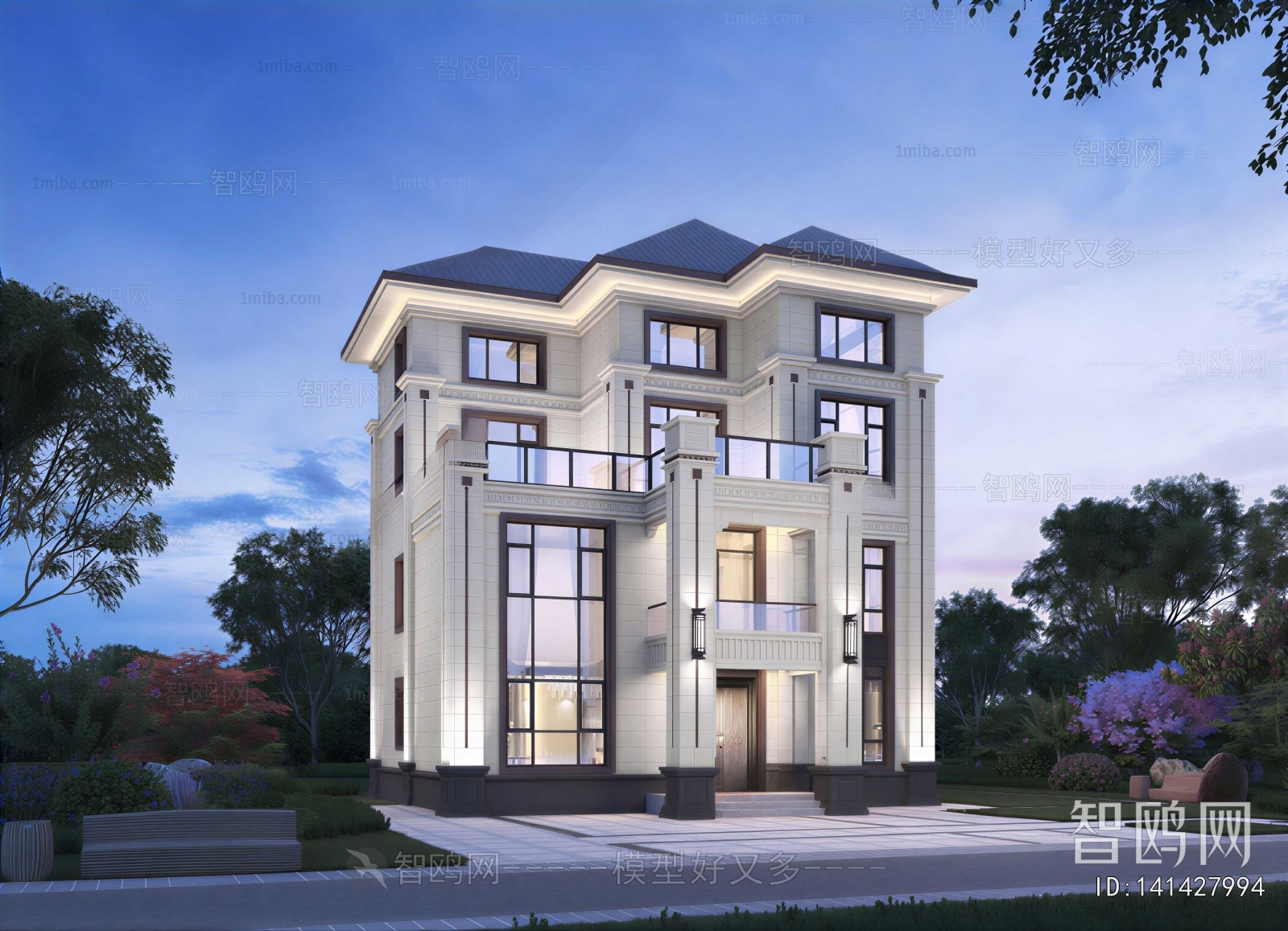 New Chinese Style Detached Villa