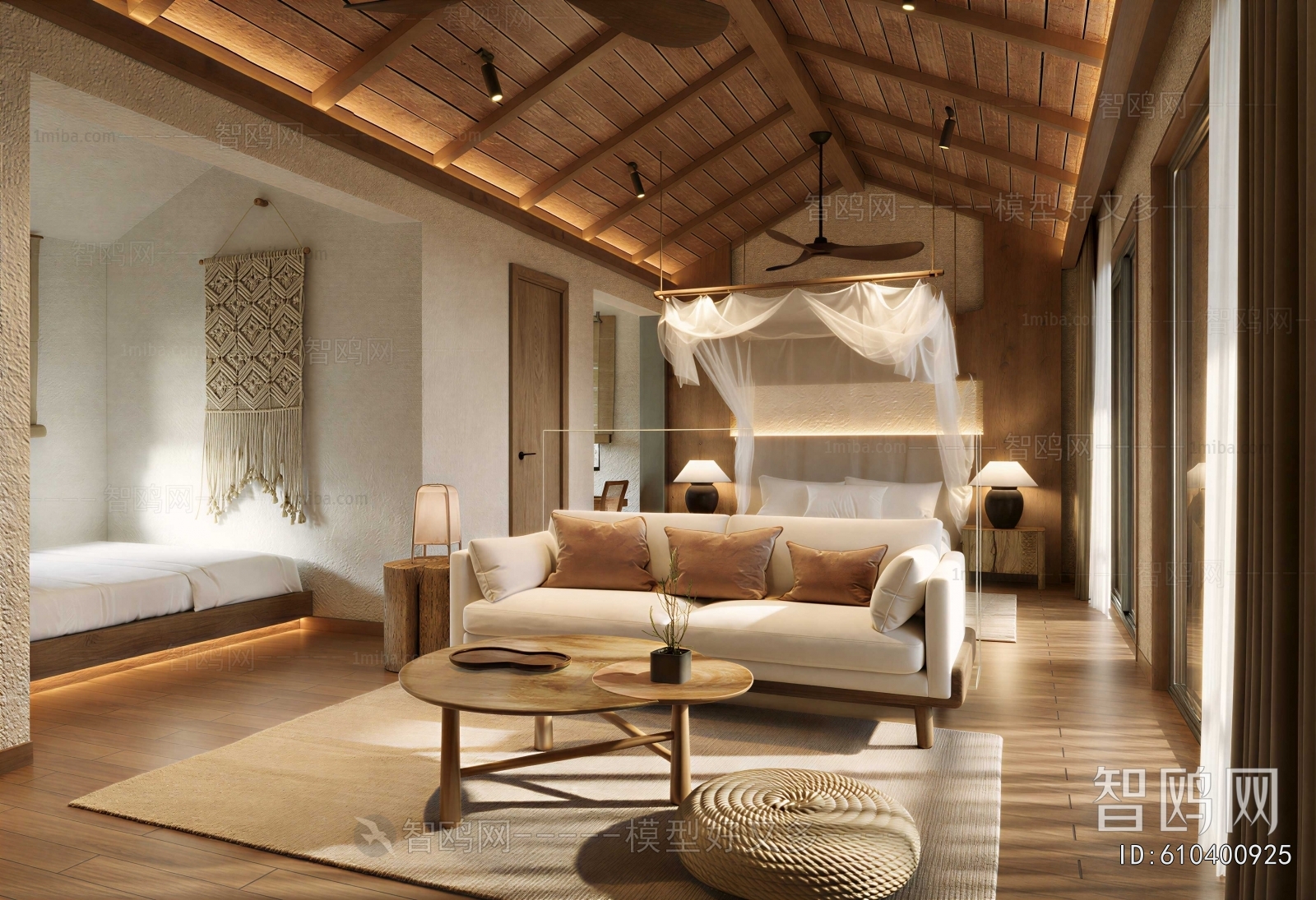 Southeast Asian Style Residential Hostel